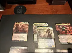 mtg Lord of the Rings Extended Art Lot Foil and Non Foil - Image 2