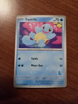 Squirtle My First Battle Deck Exclusive Stamp Pokemon English - Image 1