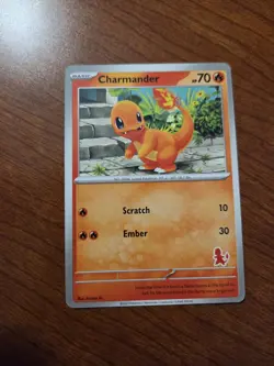 Charmander My First Battle Silver Border Deck Exclusive Stamp Pokemon English NM - Image 1