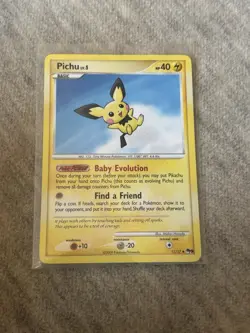 Pokemon TCG Pichu POP Series 9 Non-Holo 2009 11/17 MP- - Image 1