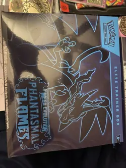 Pokemon TCG Mega Evolution — Phantasmal Flames Elite Trainer Box ETB - Image 1