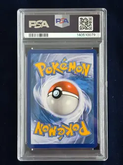 2016 POKEMON XY BLACK STAR PROMO BLASTOISE EX #XY122 HOLO PSA 8 - Image 2