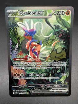 Pokemon TCG Koraidon EX 247/198 Full Art Scarlet & Violet NM/MT - Image 1