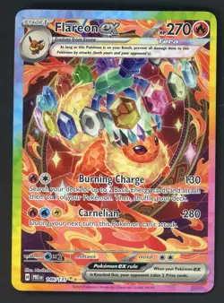 2025 Pokemon PRE EN Special Illustration Rare #146 Flareon ex - Image 1