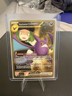Pokemon Team Rocket's Crobat EX Gold Ultra Rare 242/182 Destined Rivals - Image 1