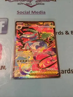 Mega Venusaur ex Special Illustration Rare 177/132 | Pokemon TCG: Mega Evolution - Image 1
