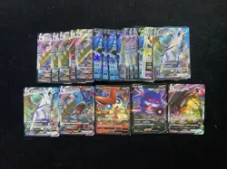 2024 Pokemon TCG S-CHN Mimikyu VMAX Gengar V Victini V Gyarados VMAX Lot*26 PC46 - Image 1