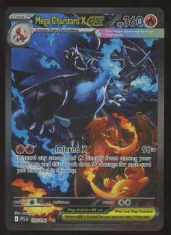 2025 Pokemon PFL EN Special Illustration Rare #125 Mega Charizard X ex - Image 1