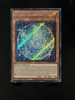 YuGiOh! TCG - Astral Kuriboh - Secret Rare - RA04-EN040 - 1st - Image 1