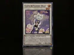 Cupsy ☆ Yummy Way - JUSH-EN019 (Super Rare) YuGiOh Justice Hunters - Image 1