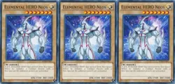 3x Elemental HERO Neos | SDHS-EN007 | Common | Unlimited | NM | YuGiOh - Image 1