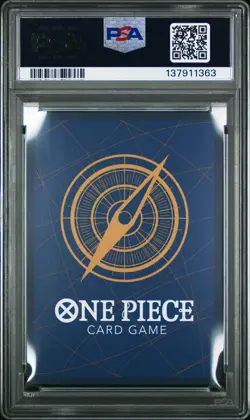 2025 ONE PIECE OP11-A FIST OF DIVINE SPEED ALTERNATE ART MONKEY D. LUFFY PSA 10 - Image 2