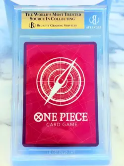 2022 One Piece Monkey.D.Luffy Super Pre-Release ST01-001 BGS 9.5 GEM MINT FOIL - Image 2