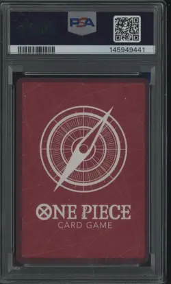 2025 One Piece EN 2nd Anniversary Set #001 Shanks PSA 10 GEM MINT - Image 2