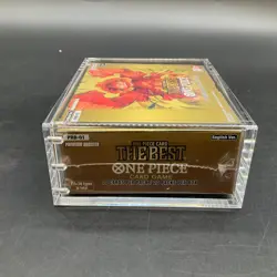 One Piece English The Best Premium Booster Box Sealed w/ Acrylic Case - Image 5