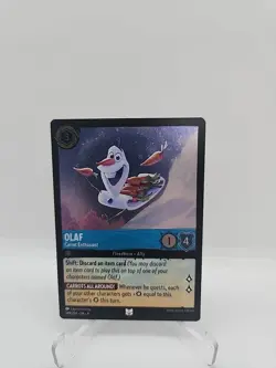 Disney Lorcana TCG Olaf 149/204 Cold Foil Uncommon Ursula's Return NM - Image 1