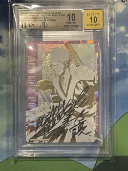 2024 Union Arena Ichigo Kurosaki Action Point No. 037 M. Morita Auto 10 BGS 10 - Image 1