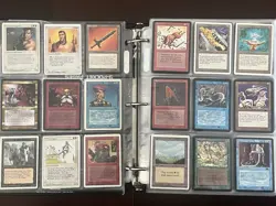 Massive! 0ld Vintage Magic Gathering 1224 Cards Collection Binder Alpha Mtg Lot - Image 4