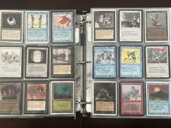 Massive! 0ld Vintage Magic Gathering 1224 Cards Collection Binder Alpha Mtg Lot - Image 5