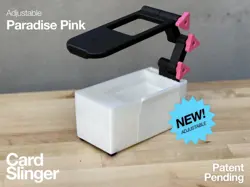 Card Slinger for TCG & MTG | Sports Card Scanner & Trading Card Scanner (PINK) - Image 1