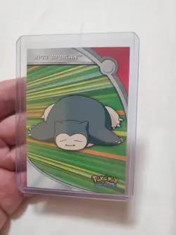 2000 Topps Pokemon Trading Card HV14 #142 Snorlax LP - Image 1