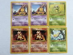 Pokemon TCG Base Set Original Lot of 48 Cards. NM-LP. Common/Uncommon. WOTC - Image 4