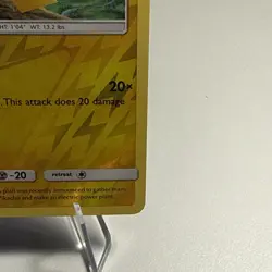 Pokemon TCG Shining Legends Pikachu Reverse Holo Card #28/73 - Image 5
