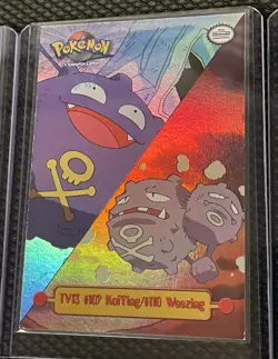 Vintage Pokemon Lot Topps 19 Cards Blue Label TV Animation 2 Holo Pikachu Meowth - Image 5