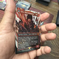 Clive, Ifrit's Dominant (0318) (Borderless) Final Fantasy Foil - Image 2
