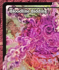 Bloodline Bidding (Showcase Foil) 0385 (M) MTG Lorwyn Eclipsed (ECL) MINT - Image 2