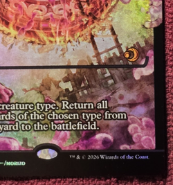 Bloodline Bidding (Showcase Foil) 0385 (M) MTG Lorwyn Eclipsed (ECL) MINT - Image 4