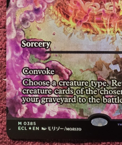Bloodline Bidding (Showcase Foil) 0385 (M) MTG Lorwyn Eclipsed (ECL) MINT - Image 5
