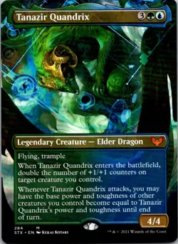 MTG - Tanazir Quandrix (Borderless) (284) - STX - Normal - Image 1