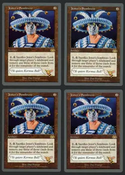 ***4x Jester's Sombrero*** MTG Unglued Magic Kid Icarus - Image 1