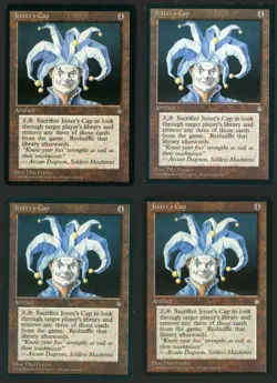 ***4x Jester's Cap*** MTG Ice Age Magic Kid Icarus - Image 1