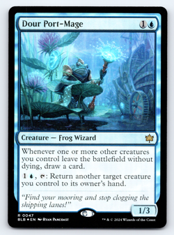 Dour-Port Mage FOIL - Bloomburrow - MTG - Image 1