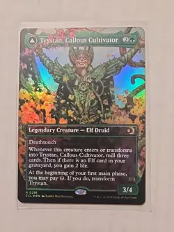Trystan, Callous Cultivator (Borderless/Foil) - Lorwyn Eclipsed - NM - Rare - Image 1