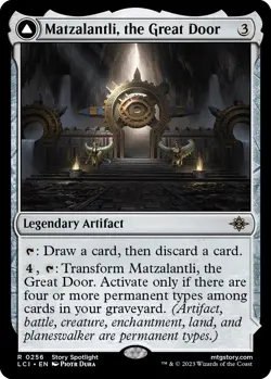 MTG Matzalantli, the Great Door - 256 / English / Near Mint - Image 1