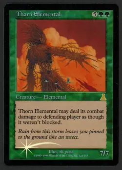 ***FOIL Thorn Elemental*** MTG Urza's Destiny Magic Kid Icarus - Image 1