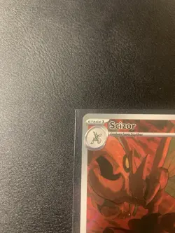 Pokemon TCG Scizor Illustration Rare IR Full Art Holo 205/197 Near Mint - Image 2