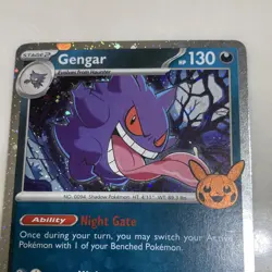Pokemon Gengar Cosmos Holo Promo 057/091 Trick or Trade 2024 Stage 2 130HP - Image 3