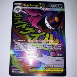 Pokemon Mega Gengar EX Full Art Holo Card 269/217 ASC CN Psychic EX - Image 1