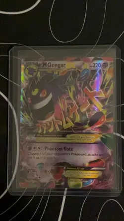 Pokemon M Gengar EX Holo Card 35/119 Phantom Forces XY - Image 1