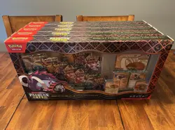 Lot of 5 Pokemon TCG Paldean Fates Great Tusk Iron Treads Ex Premium Collection - Image 1