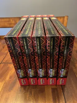 Lot of 5 Pokemon TCG Paldean Fates Great Tusk Iron Treads Ex Premium Collection - Image 2