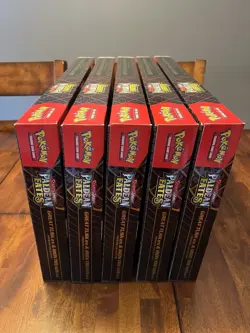 Lot of 5 Pokemon TCG Paldean Fates Great Tusk Iron Treads Ex Premium Collection - Image 4