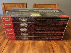 Lot of 5 Pokemon TCG Paldean Fates Great Tusk Iron Treads Ex Premium Collection - Image 5