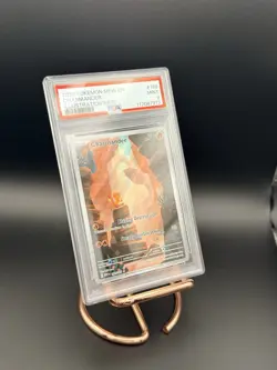 Pokemon Charmander Illustration Rare Holo PSA 9 2023 Scarlet & Violet 151 #168 - Image 1
