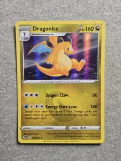 Pokemon TCG Dragonite Silver Tempest 131/195 Holo Rare - Image 1