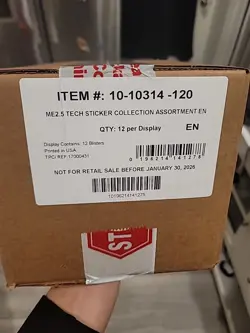 Ascended Heroes Tech Sticker Collection (Sealed Case) Pokemon 2026 TCG 12 Blistr - Image 1